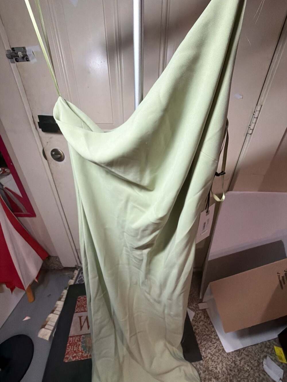 STAUD Elodie Dress in Pale Jade - Picture 5 of 8